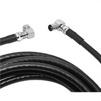 Adaptador Coaxial RG6 Macho a Macho para Antena de Radio WiFi, Cable de Extensión, Conector Coaxial Macho a Macho, Aplicación RF