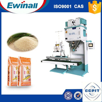 Balance d'emballage électronique quantitative Ewinall DCS-50FB3+ - Emballage haute vitesse et haute précision pour le riz et les matériaux granulaires