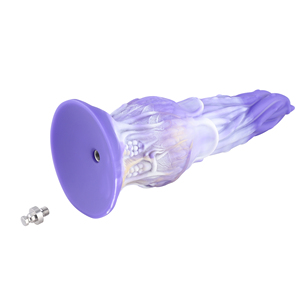 Hismith Dildo in Silicone da 8.76 Pollici, Lunghezza Inseribile 7.5 Pollici, Giocattolo Anale a Forma di Pianta H Viola, Ispirato alla Fantasia con Sistema KlicLok, Vendita all'Ingrosso - Product Image 5