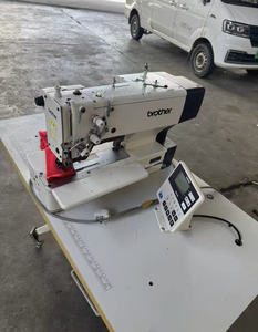Nueva Máquina de Coser Industrial Computarizada de Cama Plana con Accionamiento Directo HE-800C para Ojales - Product Image 2