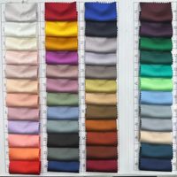 Tissu satiné imitation acétate teinté, 97% polyester, 3% élasthanne, poids moyen, armure unie, pour robes de mariée, costumes formels