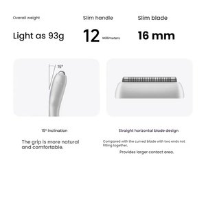 Afeitadora Profesional Multifunción Recíproca con 3 Cuchillas para Barba y Rostro, Regalo para Hombre - Product Image 3