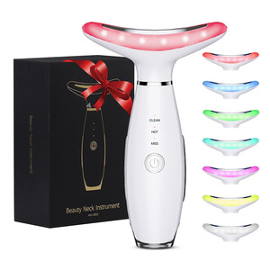 Shomfres nhà máy liệu pháp ánh sáng đỏ cho mặt và cổ Microcurrent mặt massager Da Thắt chặt thiết bị OEM/ODM Thiết bị chăm sóc da - Product Image 1