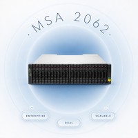 Hardware de almacenamiento dedicado para virtualización compatible con conexión FC iSCSI para piscina de almacenamiento compartida empresarial MSA 2062