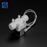 Meishuo FPD360L avec câble normalement fermé G1/2 "filetage externe en plastique Dc eau électrovanne électrique