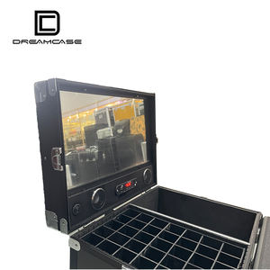 C Carro de salón de <span class=keywords><strong>uñas</strong></span> con escritorio plegable y silla al aire libre móvil Estación de <span class=keywords><strong>uñas</strong></span> Kit de <span class=keywords><strong>uñas</strong></span> tren vanidad caso - Product Image 5