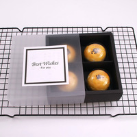 Boîtes à gâteaux de lune de mariage personnalisées, hautes, pliables, en carton ondulé, de luxe