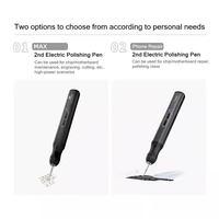 Pluma de pulido eléctrica para mantenimiento de teléfonos móviles, chip de placa base de cinco engranajes, herramienta de desmontaje de tallado de CPU