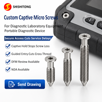 Vis à tête captive personnalisée, petite, à tête basse, Torx, à pointe, 304 316L A2, fabricant de vis pour appareils de diagnostic portables
