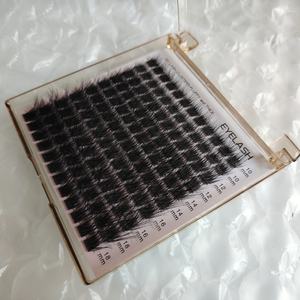 Kit de Pestañas en Racimos por Segmentos con Banda Ultra Fina, Kit de Pestañas DIY con Pegamento y Removedor, Extensión de Pestañas en Racimos - Product Image 2