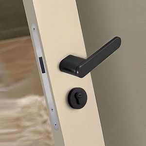 Factory Direct Oem Odm High Quality Interior <strong>Doors</strong> <strong>Knob</strong> Bedroom Brass Luxury <strong>Black</strong> <strong>Door</strong> Handle - Product Image 5