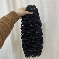 Vente en gros de mèches de cheveux bouclés Pixie très demandées, double épaisseur, cheveux vietnamiens avec closure, extensions de cheveux de 10 à 24 pouces