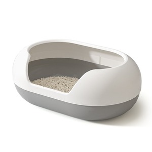 Jumbo Semi-Enclosed <b>Cat</b> Litter <b>Box</b> - Upgraded Capsule Design <b>Cat</b> Toilet Wholesale - Product Image 1