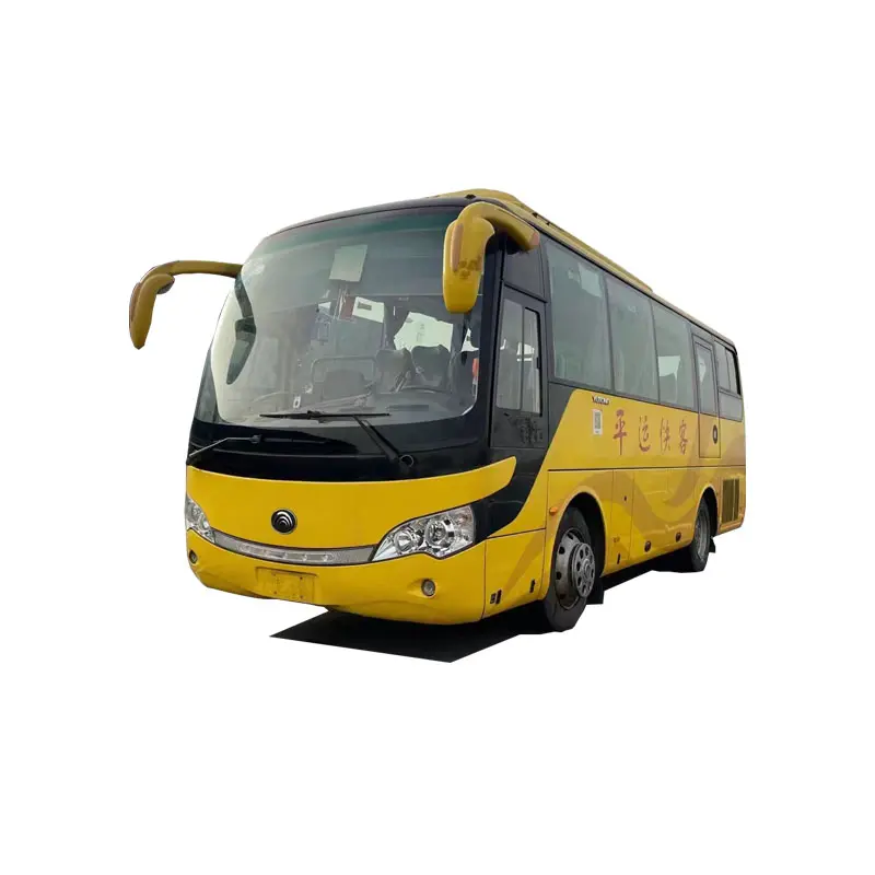 รถบัส Yu-Tong มือสอง33ที่นั่งแบบ ZK6808มีสภาพดีสำหรับการท่องเที่ยวรถโค้ชรถบัสมือสอง