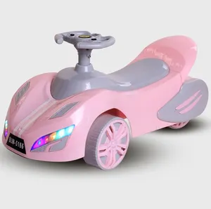 Çin üretici toptan ucuz fiyat plastik bebek itme araba küçük kız erkek binilen oyuncaklar ile gidon