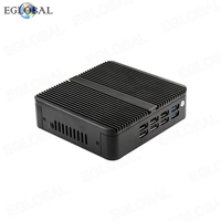 Mini PC EGLOBAL sin Ventilador, Intel Pentium J6426, DDR4, MSATA, SSD M.2, Win10, 8 USB, Nuc, DP, 2HD, RJ45, Gigabit LAN, Audio, Linux