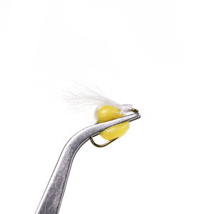 Mouches molles réalistes artificielles de mouche de poisson pour le saumon, la <span class=keywords><strong>truite</strong></span> Steelhead, leurre humide de pêche de mouche appât crochet barbelé 12 # - Product Image 2
