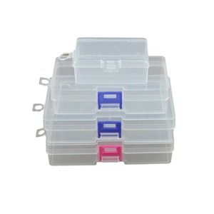 Rectangular Transparent Plastic Storage <b>Box</b> With Lid For Office Organizer Component Parts <b>Packaging</b> <b>Small</b> Size - Product Image 5