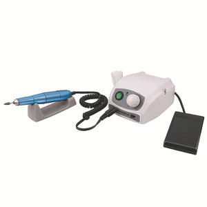 Petite machine électrique de sculpture sur bois de jade (style sud-coréen) avec poignée de brosse et tête d'aiguille bleue pour usage commercial - Product Image 2