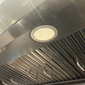 Campana Extractora Eléctrica de 36 Pulgadas y 1000 m/h para Cocina de Restaurante o Uso Doméstico, Control Remoto, 2 Luces LED, Filtro Deflector, Acero Inoxidable Negro - Product Image 6