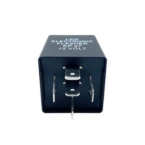 ADT Negro EP27L Bombilla <span class=keywords><strong>LED</strong></span> intermitente electrónico 12V DC 150W 5 <span class=keywords><strong>Pin</strong></span> coche <span class=keywords><strong>LED</strong></span> intermitente relé - Product Image 2