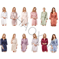 Áo Choàng Lụa Ren Phù Dâu Polyester Satin Bán Chạy Từ Nhà Máy 819
