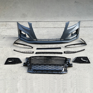 Front Blende Stoßstange <span class=keywords><strong>Bodykit</strong></span> für neue Audi Q5 8R 09-12 B8 SQ5 Upgrade 19-21 RSQ5 Style Karosserie systeme Karosserie Shell Stock - Product Image 4