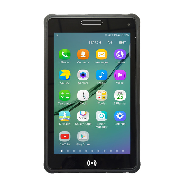 New 8-inch Industrial-Grade Ultra-thin Android Rugged Tablet with 2D Barcode Scanner Wi-Fi Enabled Scanning Terminal Handheld PC