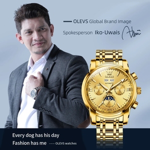 For 6633 Luxury Men's Automatic Perpetual <b>Calendar</b> Stainless Steel Waterproof Mechanical Watch 20mm Hangzhou Business Sport - Product Image 5