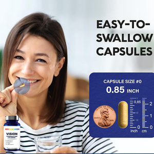 Vente en gros de lutéine, vitamine A, vitamine E, vitamine pour les yeux, soutient <span class=keywords><strong>la</strong></span> santé de <span class=keywords><strong>la</strong></span> vision, soin des yeux, fatigue oculaire, sécheresse oculaire, gélules de lutéine - Product Image 5