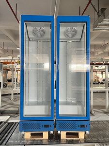 Linkool Frigobares Boisson Affichage Refroidisseur Bière Froide Affichage Réfrigérateur Fleur Show Cabinet Commercial Vertical Porte En Verre Réfrigérateur - Product Image 3