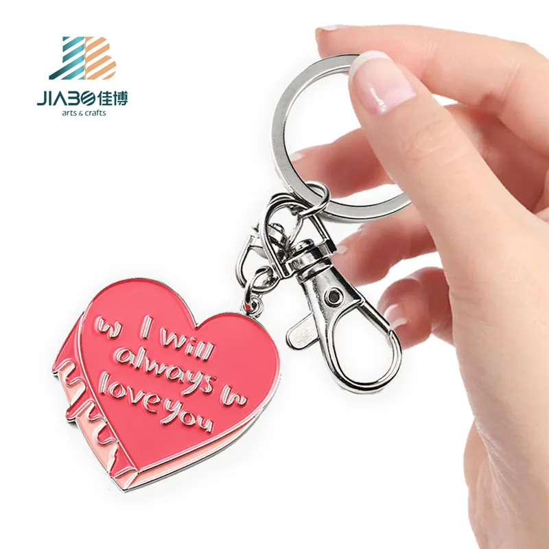 High Quality Rose Gold Black Metallic Color Iron Stainless Steel Metal Keychains Lobster Clasp Key Chain Rings Manufacture