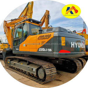 Excavadora de orugas de alta calidad en buenas condiciones, excavadora usada de 22 toneladas de HYUNDAI de Corea, precio competitivo, - Product Image 1