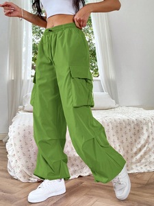 2026 vente en gros de haute qualité unisexe multi-poches sarouel Offre Spéciale les femmes <span class=keywords><strong>Jogging</strong></span> salopette de sport - Product Image 3