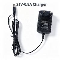 Pack de batteries au lithium 21V + étui de chargeur, certificat TUV pour outils électriques (tondeuse à gazon/perceuse), exclusif aux plateformes de commerce électronique