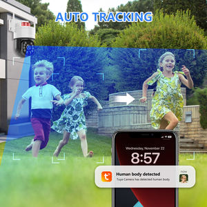 5MP 30x optik Zoom WiFi PTZ otomatik izleme kayıt Tuya 8W güneş 15000mAh pil otomatik devriye insan vücudu filtreleme kamera - Product Image 6