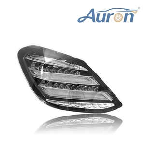 AURON para Serie C W205: Luz de arranque con efecto de respiración, luz de circulación diurna Maibach, intermitente con efecto de agua, luz trasera con patrón de diamante, kit de actualización. - Product Image 3