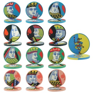<span class=keywords><strong>Chip</strong></span> Poker Gốm Cá Nhân Cao Cấp <span class=keywords><strong>Chip</strong></span> Tròn 12G 43Mm Với Thiết Kế Miễn Phí Và Mẫu <span class=keywords><strong>Chip</strong></span> 800 Chiếc Trong Một Thùng Carton Cho Sòng Bạc - Product Image 2