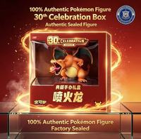 Figurines en papier Spitfire Dragon cracheur de feu, édition originale et authentique du 30e anniversaire de PTCG, collection chinoise