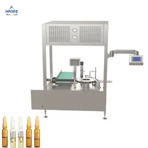 Full automatically glass ampoule filling machine injectable filling ampoule