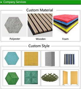 Hengjiu mật độ cao âm thanh bằng chứng tường Bảng điều khiển âm thanh <span class=keywords><strong>Polyester</strong></span> vật nuôi âm thanh bảng cảm thấy âm thanh hấp thụ âm thanh bảng - Product Image 6