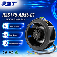 Ventilador Centrífugo Original R2S175-AB56-01 AC, 230V, 53W, 2300RPM, 175x69mm, 445m3/h, con Rodamiento de Bolas, para Reemplazo en Gabinetes HVAC