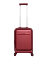 Valise à main 20 pouces en ABS + PC, valise d'embarquement avec poche avant ouverte, bagage à roulettes, vente en gros