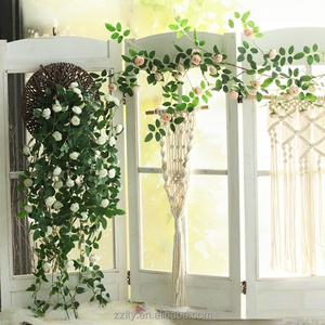 Guirlandes <span class=keywords><strong>de</strong></span> roses artificielles imprimées en 3D pour mariage, décoration extérieure, fleurs artificielles, photographie, aménagement paysager domestique - Product Image 3