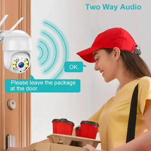 <span class=keywords><strong>Telecamera</strong></span> IP di Sicurezza Wireless WiFi 1080P HD per Casa <span class=keywords><strong>con</strong></span> Audio Bidirezionale, PTZ, Zoom 4x, Sensore CMOS, Visione Notturna, per Esterni - Product Image 4