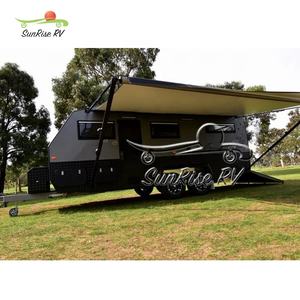 Sunrise RV 19ft 'Toy Hauler Camper RV Offroad Caravan Traveling Trailer camper van pour le <span class=keywords><strong>Camping</strong></span> en plein air - Product Image 5