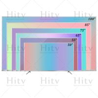 Double verre trempé 40 pouces Télévision 4K Smart TV Antidéflagrante 43 pouces Android WiFi Smart TV