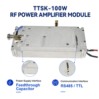Module amplificateur de puissance RF TTSK-TZ-KPG-KGAN-100W 300-1500/1500-2500/2500-4000/4000-6000 GaN à gain élevé pour système anti-UAV