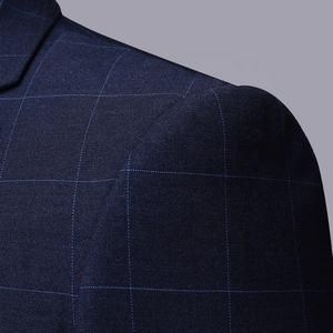 Abiti da Cerimonia e Business in Lana di Alta Qualità, Vestito <span class=keywords><strong>Slim</strong></span> <span class=keywords><strong>Fit</strong></span> in Tre Pezzi per <span class=keywords><strong>Uomo</strong></span> - Product Image 3