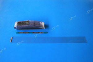 Tissu <span class=keywords><strong>industriel</strong></span> de rideau en bande de PVC teint le fil tissé le modèle simple de style avec le revêtement de PVC pour l'usage d'entrepôt - Product Image 4